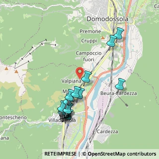 Mappa Via Rovaccio, 28844 Villadossola VB, Italia (2.033)