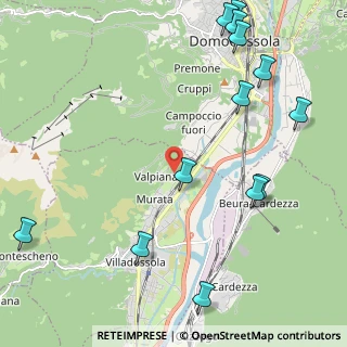 Mappa Via Rovaccio, 28844 Villadossola VB, Italia (2.84)