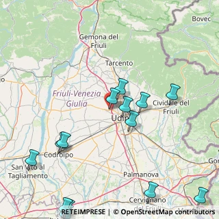 Mappa Via Cotonificio, 33035 Pasian di Prato UD, Italia (26.538)