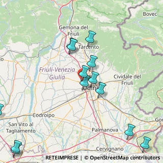 Mappa Via Cotonificio, 33035 Pasian di Prato UD, Italia (20.89286)