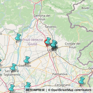 Mappa Via Cotonificio, 33035 Pasian di Prato UD, Italia (25.43813)