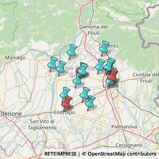 Mappa Via Battiferro, 33034 San Vito di Fagagna UD, Italia (10.649)