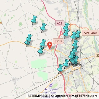 Mappa Centro Commercial Città Fiera, 33035 Udine UD, Italia (4.0135)