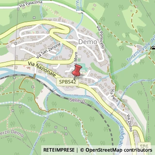Mappa Via Aldo Moro, 1, 25040 Berzo Demo, Brescia (Lombardia)