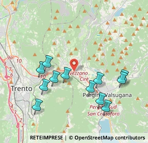 Mappa Civezzano Loc, 38045 Civezzano TN, Italia (3.96583)
