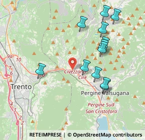 Mappa Civezzano Loc, 38045 Civezzano TN, Italia (3.91917)