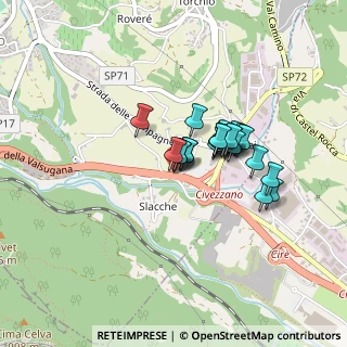 Mappa Frazione Mochena, 38045 Civezzano TN, Italia (0.292)