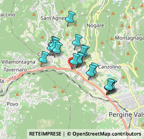 Mappa Civezzano Loc, 38045 Civezzano TN, Italia (1.3195)