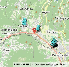 Mappa Civezzano Loc, 38045 Civezzano TN, Italia (2.228)