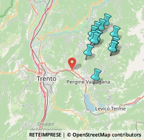 Mappa Civezzano Loc, 38045 Civezzano TN, Italia (7.82846)