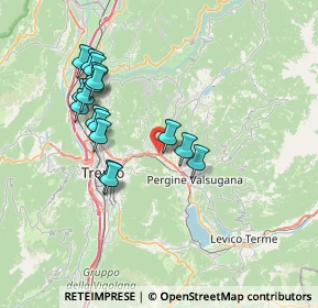 Mappa Frazione Mochena, 38045 Civezzano TN, Italia (7.09)