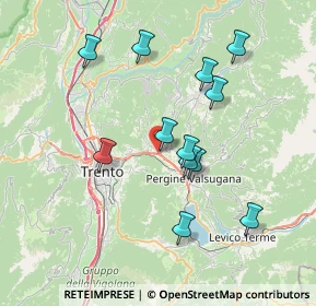 Mappa Civezzano Loc, 38045 Civezzano TN, Italia (6.8575)