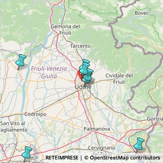 Mappa Via Soffumbergo, 33100 Udine UD, Italia (36.12462)