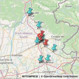 Mappa Via Soffumbergo, 33100 Udine UD, Italia (11.09929)