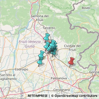 Mappa Via Soffumbergo, 33100 Udine UD, Italia (5.88583)