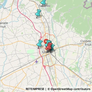 Mappa Via Soffumbergo, 33100 Udine UD, Italia (4.07636)
