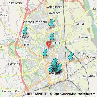 Mappa Via Soffumbergo, 33100 Udine UD, Italia (1.95467)