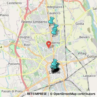 Mappa Via Soffumbergo, 33100 Udine UD, Italia (1.996)