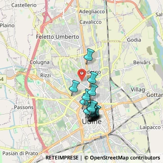 Mappa Via Soffumbergo, 33100 Udine UD, Italia (1.763)