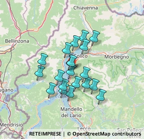 Mappa Vestreno, 23822 Vestreno LC, Italia (10.2815)