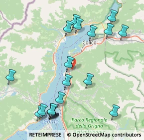 Mappa 23822 Vestreno LC, Italia (9.7735)