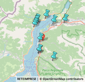 Mappa 23822 Vestreno LC, Italia (6.37273)