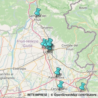 Mappa Via Monte Cimone, 33100 Udine UD, Italia (13.22)