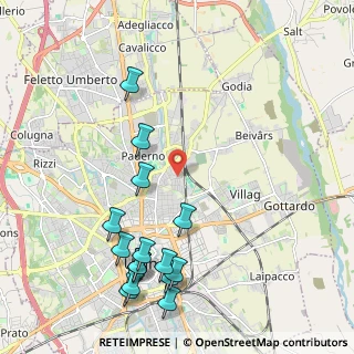 Mappa Via Monte Cimone, 33100 Udine UD, Italia (2.46133)