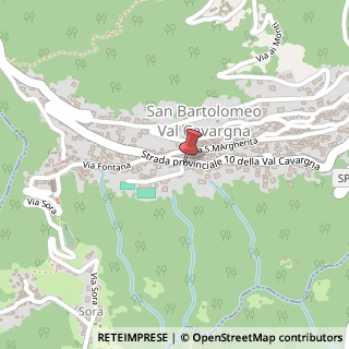 Mappa Via Giuseppe Garibaldi, 26, 22010 San Bartolomeo Val Cavargna CO, Italia, 22010 Cavargna, Como (Lombardia)