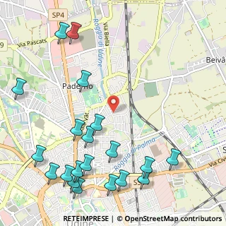 Mappa Via Monte Festa, 33100 Udine UD, Italia (1.4045)
