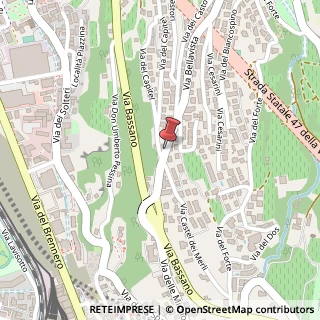 Mappa Via Bellavista, 46, 38100 Trento, Trento (Trentino-Alto Adige)
