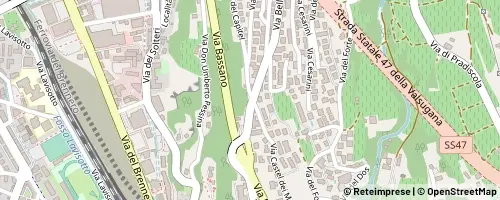 Mappa Trento