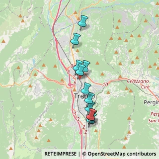 Mappa Via Lavisotto, 38122 Trento TN, Italia (3.11727)