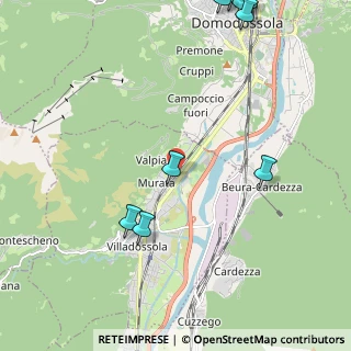 Mappa Via S. Rossano, 28844 Villadossola VB, Italia (3.33583)