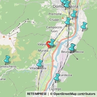Mappa Via S. Rossano, 28844 Villadossola VB, Italia (2.90385)