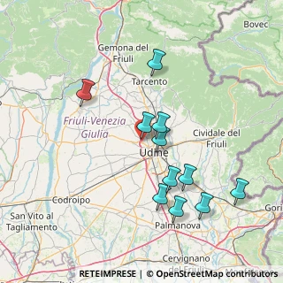 Mappa Via Giorgio Mainerio, 33100 Udine UD, Italia (14.52273)