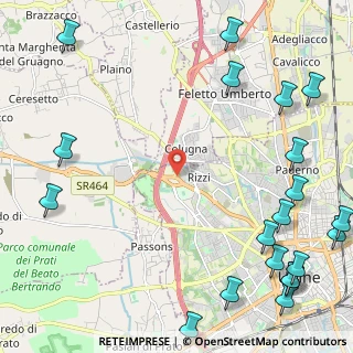 Mappa Via Giorgio Mainerio, 33100 Udine UD, Italia (3.417)