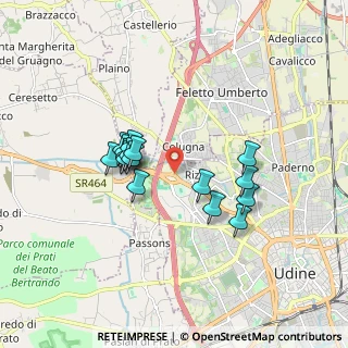 Mappa Via Giorgio Mainerio, 33100 Udine UD, Italia (1.42438)