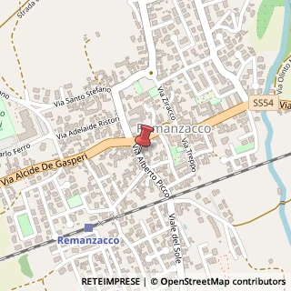 Mappa Via Alberto Picco, 11, 33047 Remanzacco, Udine (Friuli-Venezia Giulia)