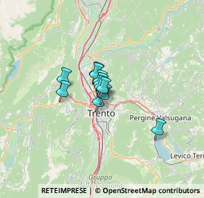 Mappa Via del Capitel, 38121 Martignano TN, Italia (3.13545)
