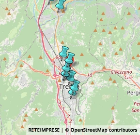 Mappa Via del Capitel, 38121 Martignano TN, Italia (3.34636)