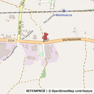 Mappa Via Nazionale, 5, 33040 Moimacco, Udine (Friuli-Venezia Giulia)