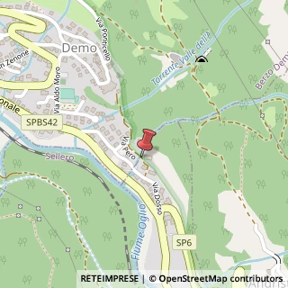 Mappa Via Dosso,  11, 25051 Cedegolo, Brescia (Lombardia)