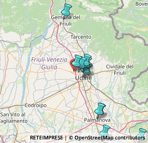 Mappa Via Raimondi D'Aronco, 33037 Pasian di Prato UD, Italia (14.31636)
