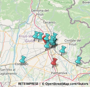 Mappa Via Raimondi D'Aronco, 33037 Pasian di Prato UD, Italia (9.44231)