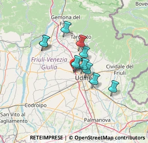 Mappa Via Raimondi D'Aronco, 33037 Pasian di Prato UD, Italia (8.94455)