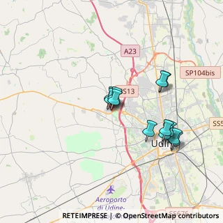 Mappa Centro Commerciale Città Fiera, 33030 Torreano UD, Italia (3.0825)