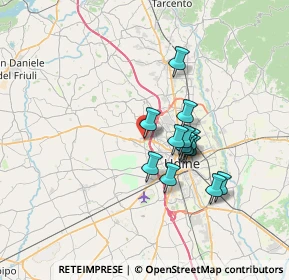 Mappa Via Raimondi D'Aronco, 33037 Pasian di Prato UD, Italia (5.23308)