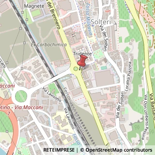 Mappa Via del Brennero, 248, 38121 Trento, Trento (Trentino-Alto Adige)