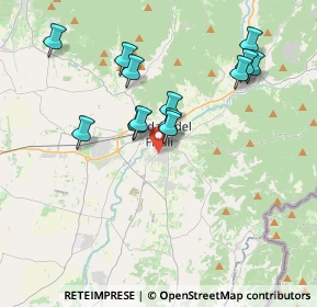 Mappa Via dei Miani, 33043 Cividale del Friuli UD, Italia (3.46846)